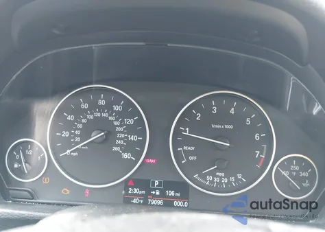 2017 BMW 320I xDrive из США, поврежденный, VIN WBA8E5G30HNU43603